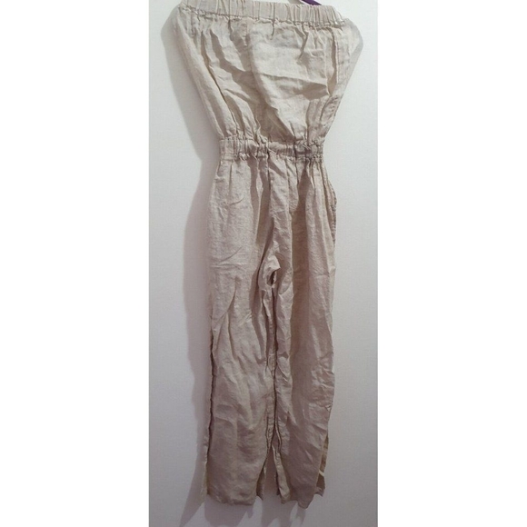 Elan Chambray Jumpsuit Sze L - Picture 2 of 12